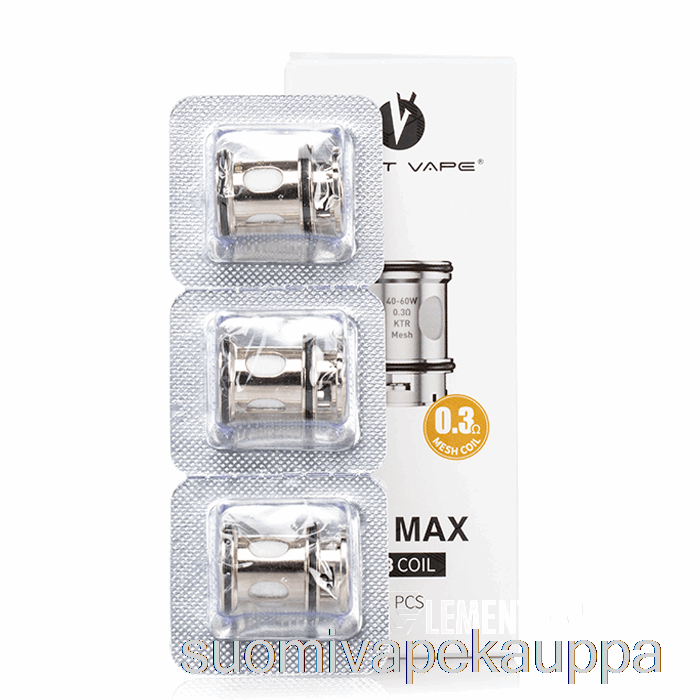 Vape Kauppa Kadonnut Vape Ub Max Vaihtokelat 0.3ohm Ub Max X3 Kelat